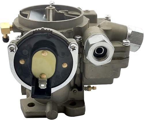 Miniatura 4 de Trucktok 3310-864940A01 - Carburador marino de repuesto para motor Rochester Mercruiser 2 barriles de carbohidratos 2.5 3.0 4CYL con estrangulador