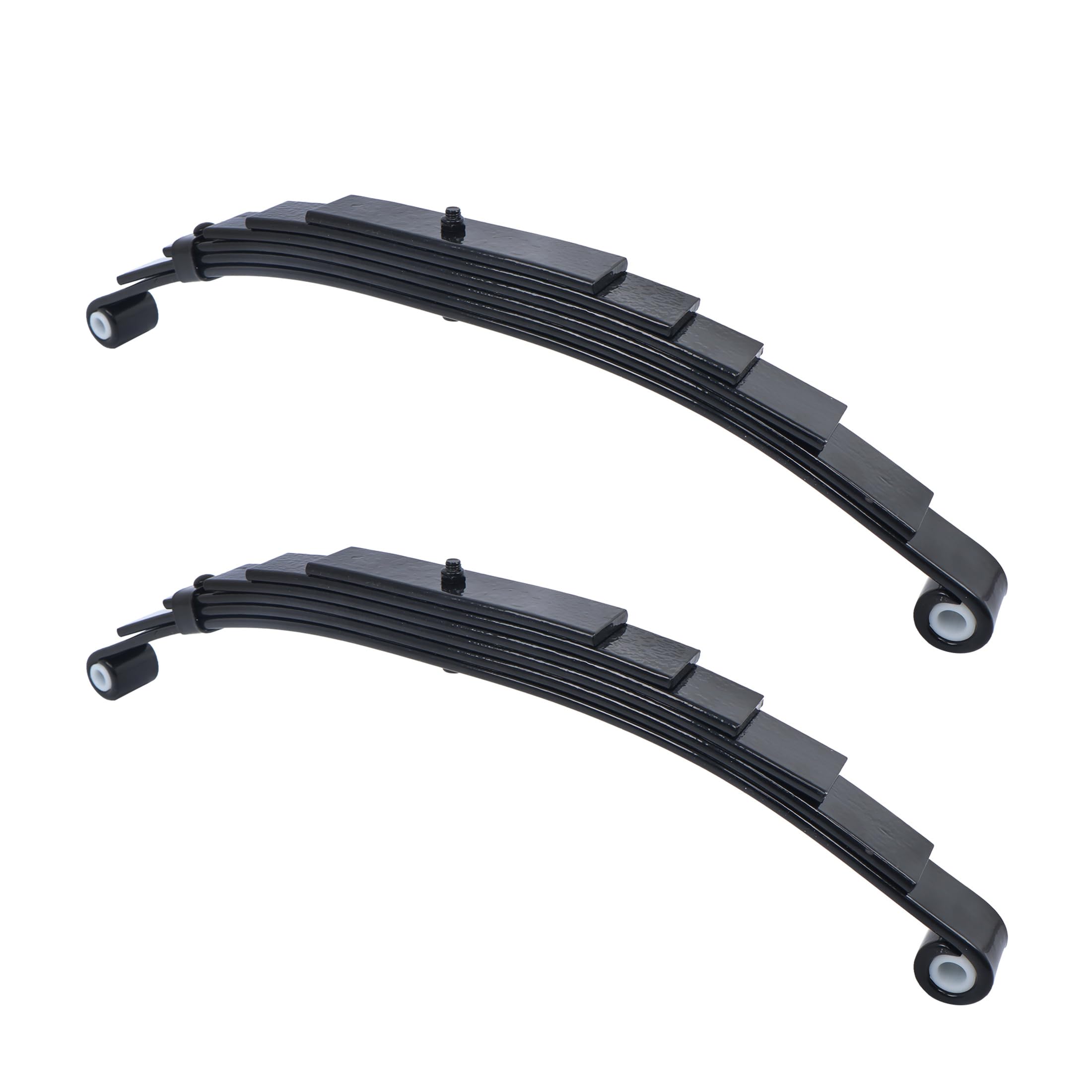 Thomletha 7000lbs Single Trailer Axle Suspension Kit - 6 Leaves 3500lbs Trailer Double Eye Spring