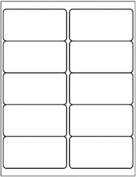 2"x4" Shipping Address Labels, FBA 10 Up Address mailing