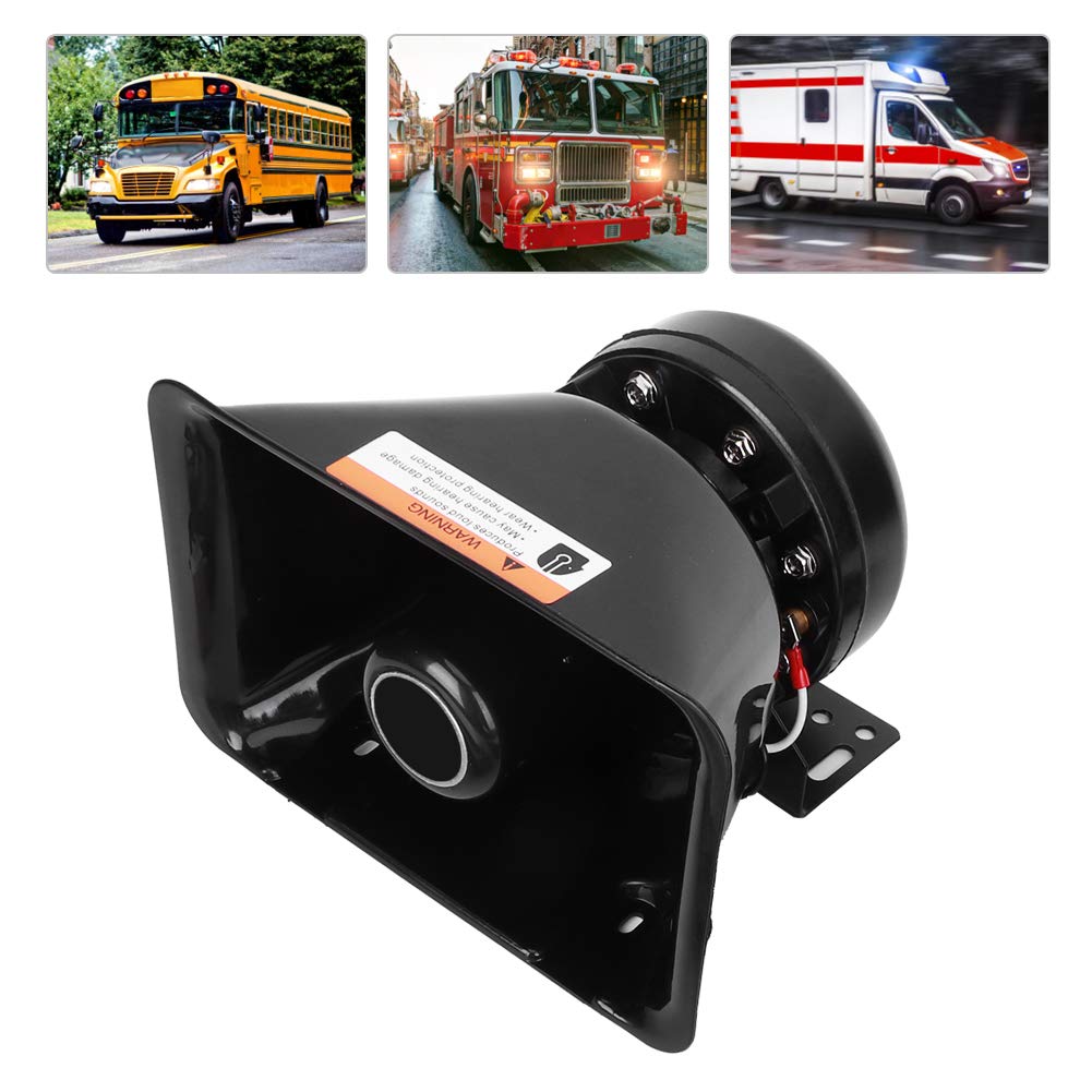 Kit di clacson a sirena per auto, 200 W, ad alto volume da 130 dB, 9 toni, per la sicurezza personale dei veicoli, misura universale