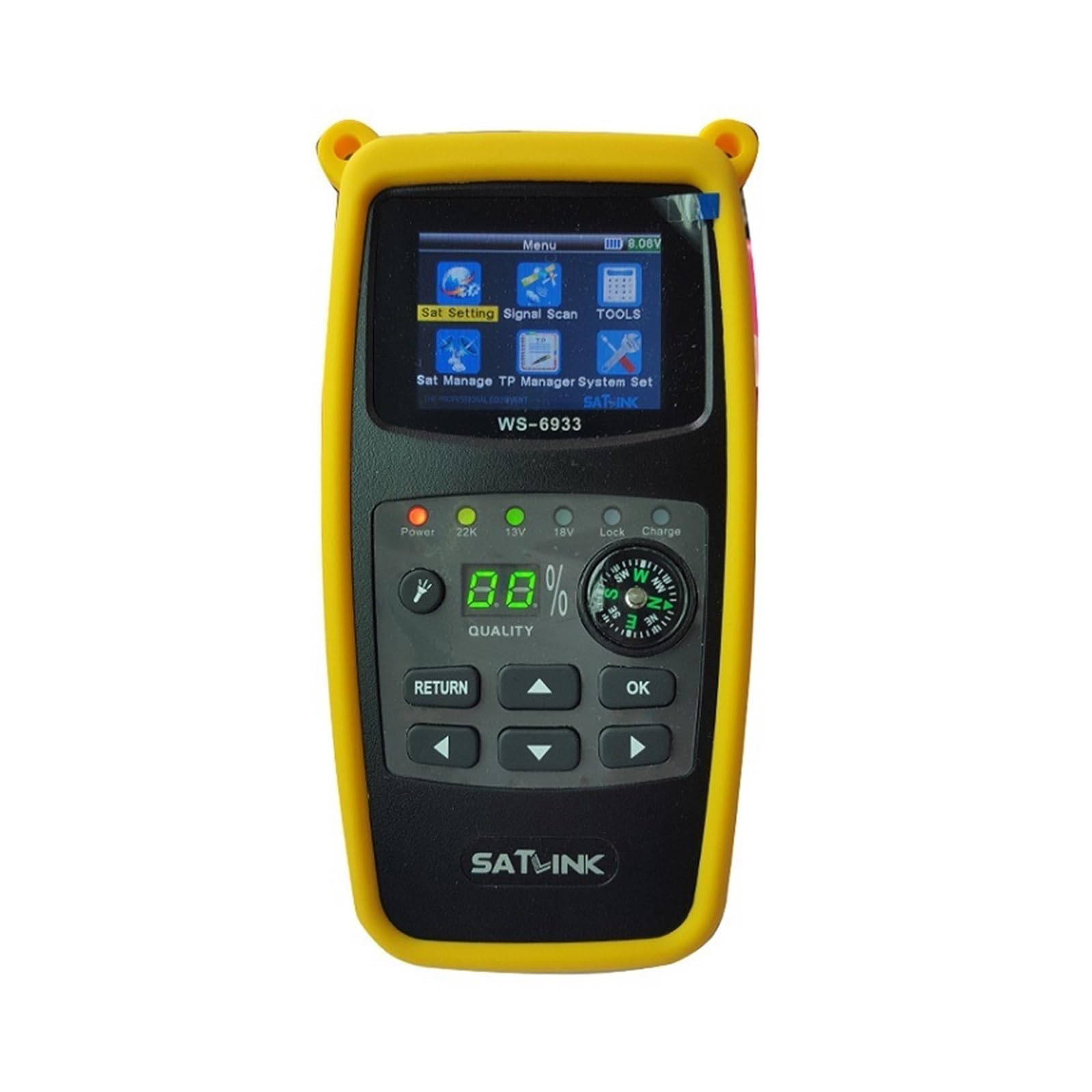 Cercatore satellitare, WS-6933 Misuratore di ricerca satellitare DVB-S2 WS 6933 B V8 Finder Set Top Box Ricevitore