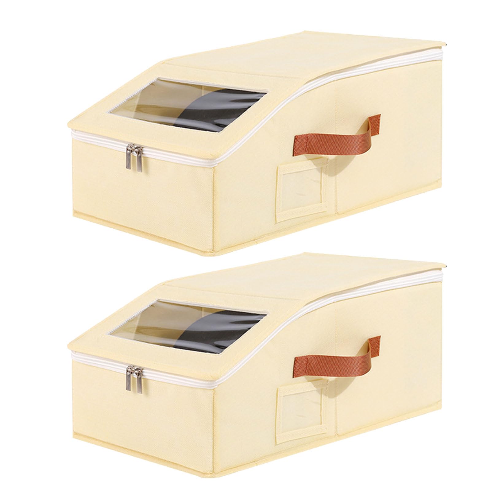 Xinsheinelry Multiple Layer Hat Storage Answer Collapsing Cloth Box Slide Ending Structure for Home Closet Organization Large Capacity Hat Planner Box