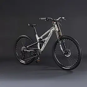 Bicicleta para Trilha Downhill MTB Suspensão Preparada Freios e Transmissão Shimano 17' Aro 27.5