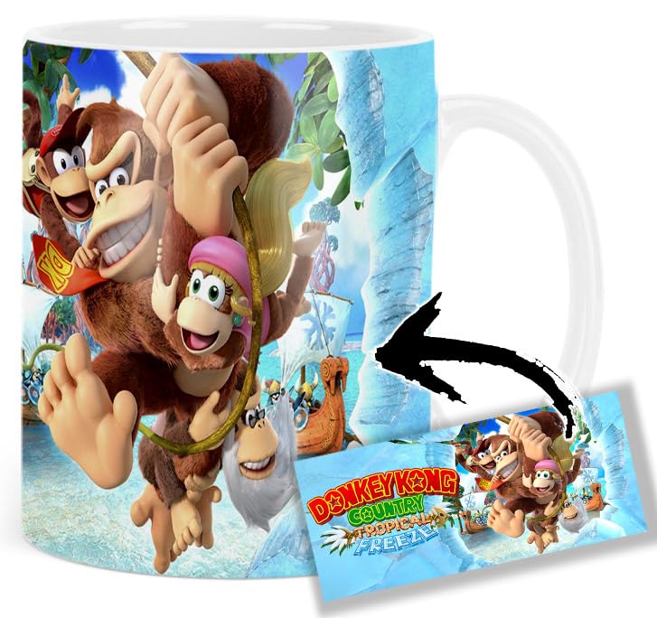 Donkey Kong Country Tropical Freeze Tasse Keramikbecher Mug