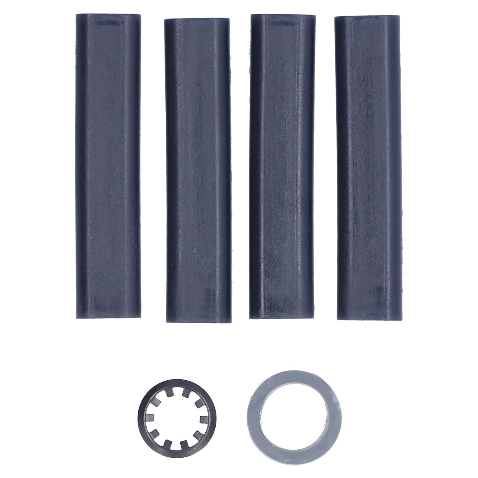 Kit di boccole per guide di abbassamento del motore del portellone posteriore, ricambio per Camaro 1986–1991 e 1986–1991, realizzato in nylon e metallo
