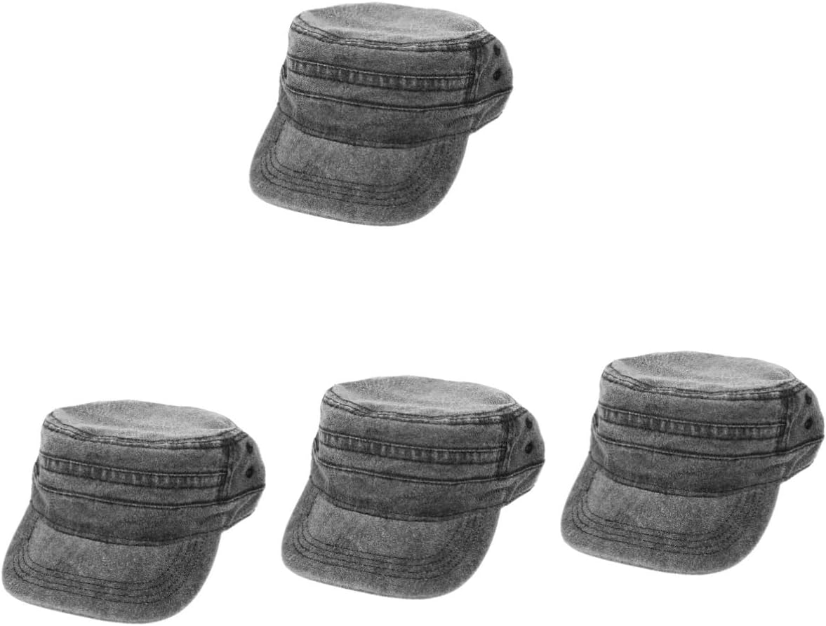 Mikikit Flat Cap Hat Sports Cap for Men Stylish Baseball Cap Running Cap Outdoor White Sun Caps Tennis Cap