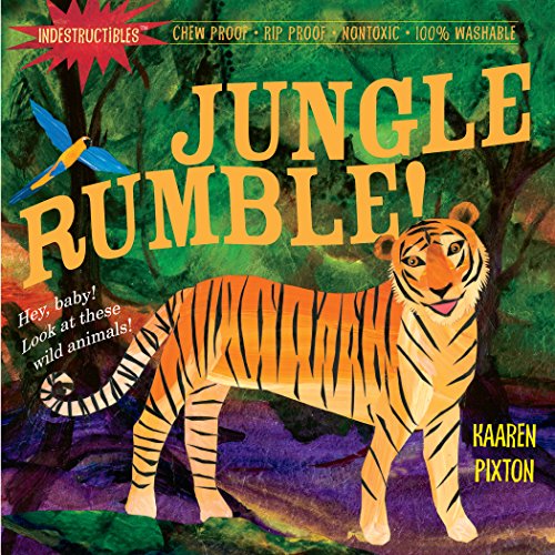 Image of Indestructibles: Jungle Rumble!: Chew Proof · Rip Proof · Nontoxic · 100% Washable (Book for Babies, Newborn Books, Safe to Chew)