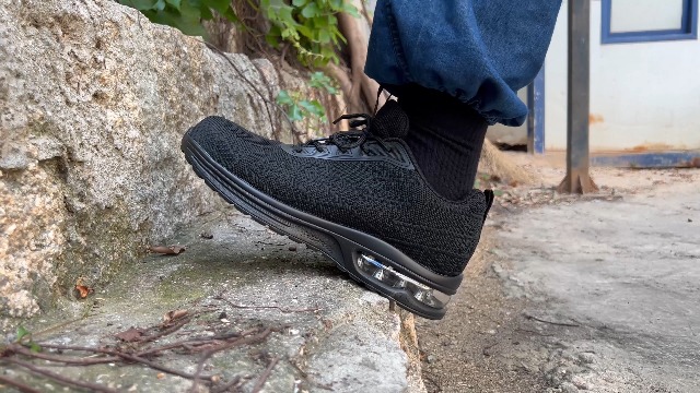 Hitmars Chaussures De Sécurité Légères Embout Acier – Homme Femme 36-48 EU (Noir, Bleu, Gris…)