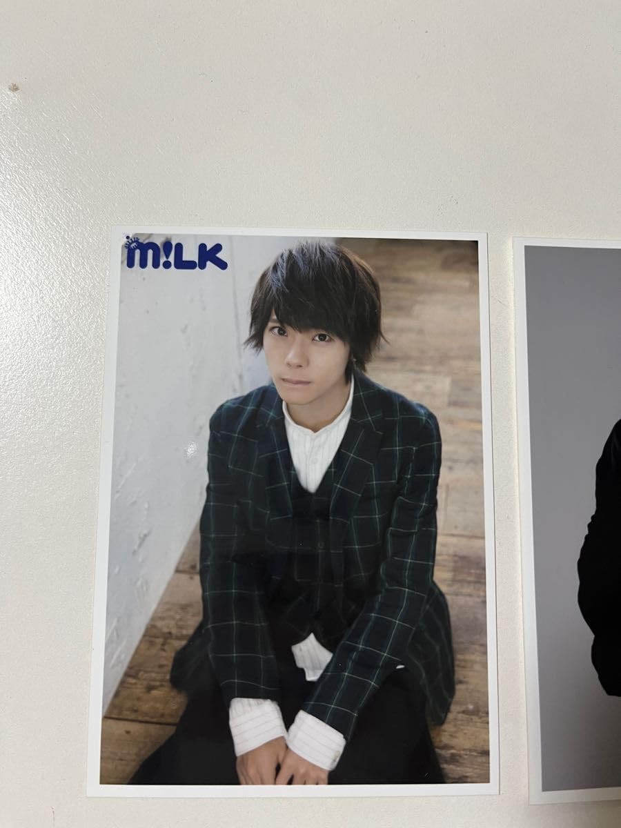 Amazon.co.jp: M!LK山崎悠稀 公式グッズ 缶バッジ 生写真 元M!LK は 