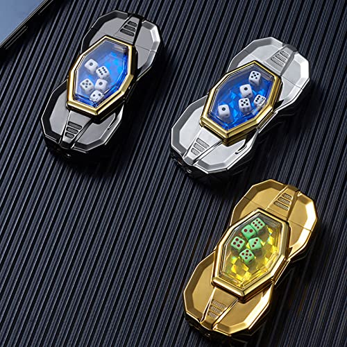 Briquet tempête bleu flamme compact pour accessoires de cigarette - 2