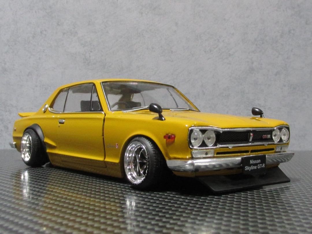 Hachette 1/24 日産 ケンメリ GT-R カスタム改 ワタナベ金 Hachette 1