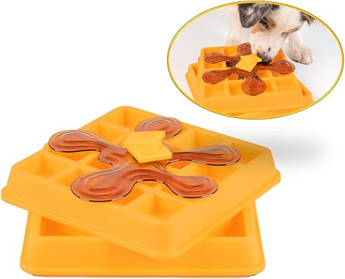 Our Pets Juego de rompecabezas interactivo de gofres, juguetes para perros (rompecabezas para perros, gran alternativa a la alfombrilla de olfateo