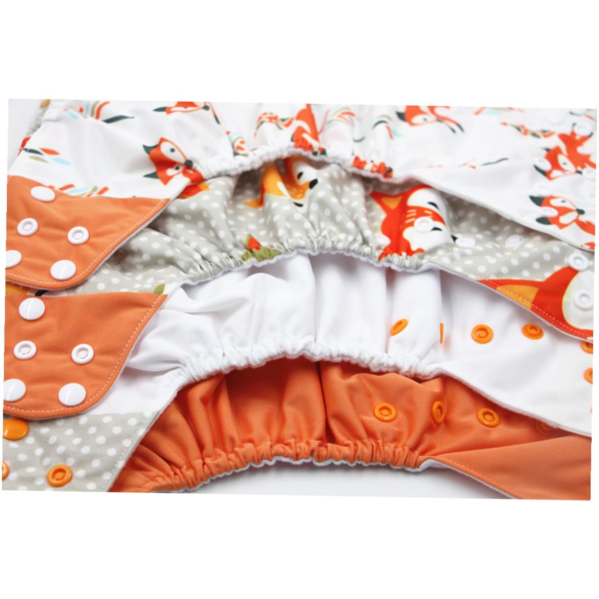 4 Stück pack Waschbare und Wiederverwendbare Babywindeln aus Polyester für Neugeborene Trainingshöschen für Täglichen Gebrauch zu Hause