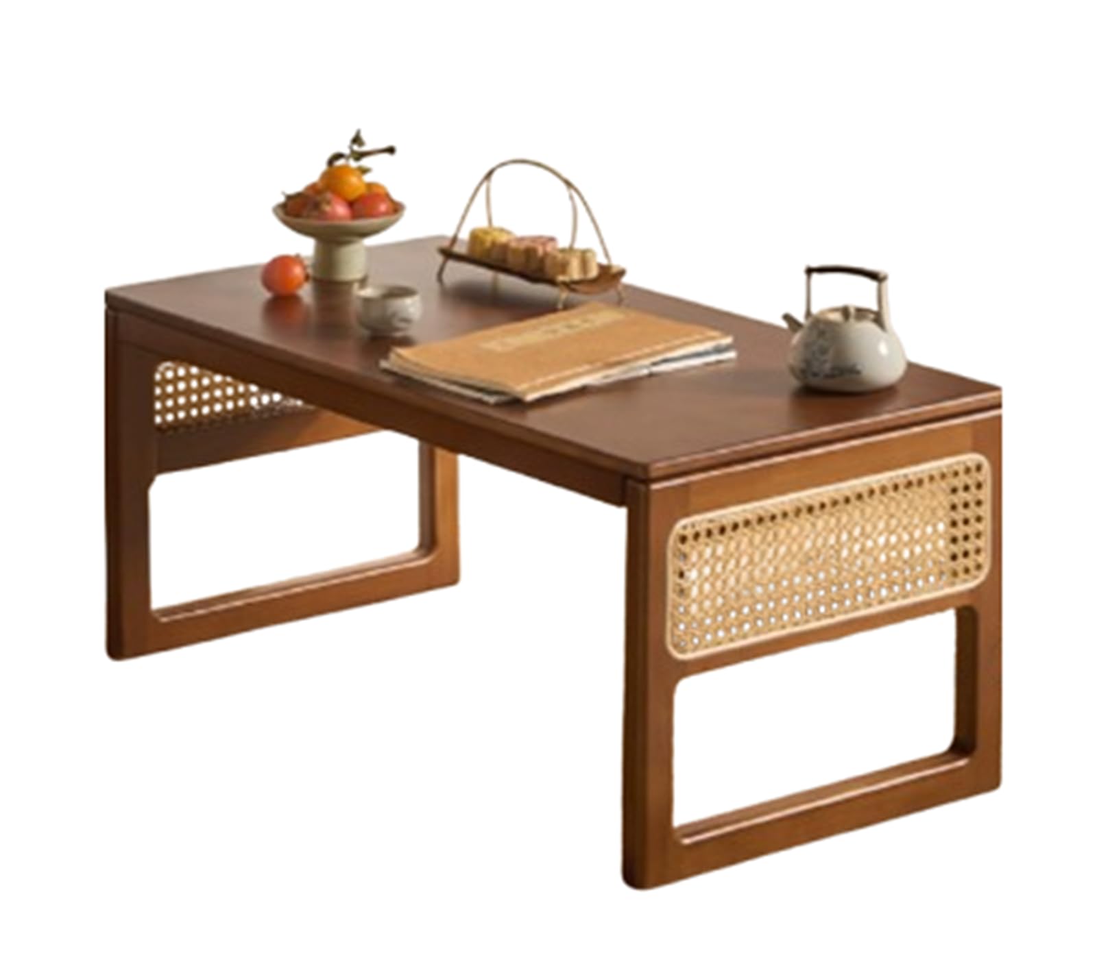 Table basse japonaise en bambou noble table de salon basse haut de gamme