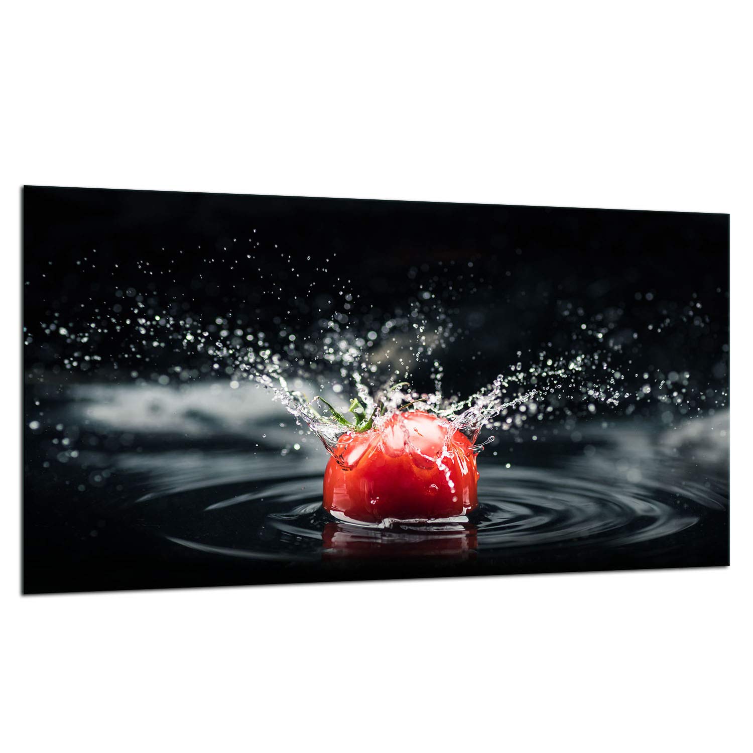 Plaque de protection en verre pour plaque de cuisson TMK protection éclaboussures de 90 x 52 cm