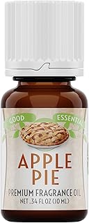Good Essential Professional Apple Pie Fragrance Oil 10ml for Diffusers, Candles, Soaps, Lotions, Perfume, 0.33 fl oz