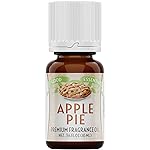 Good Essential Professional Apple Pie Fragrance Oil 10ml for Diffusers, Candles, Soaps, Lotions, Perfume, 0.33 fl oz