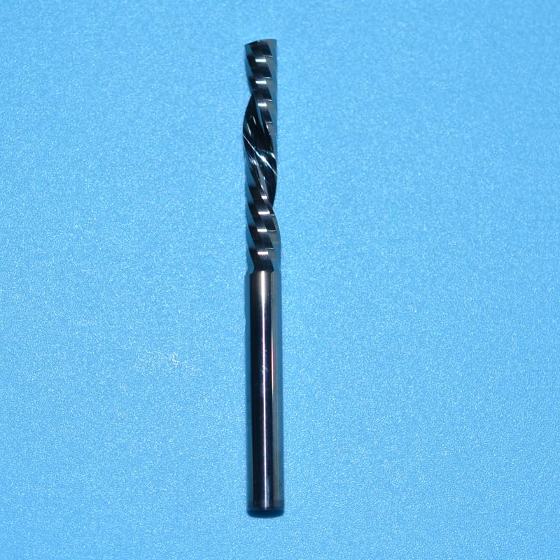 5 fresas de corte de flauta para fresado de carpintería CNC, fresa de carburo de tungsteno para acrílico, MDF, 5 unidades