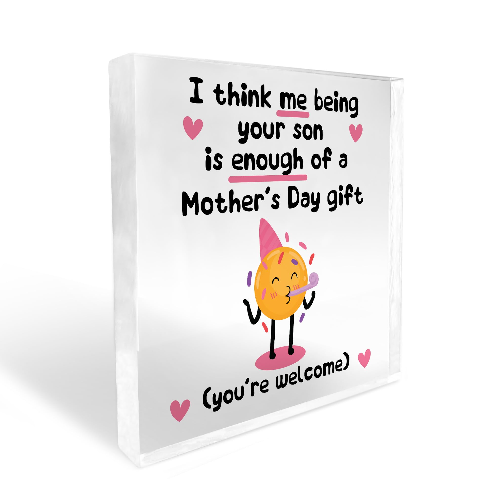 Red Ocean Funny Mothers Day Gift From Son, Mothers Day Gifts, Joke Gift For Mum, Funny Gift From Son, Gift For Her, Mum Gift Idea For Mothers Day, Keepsake Gift