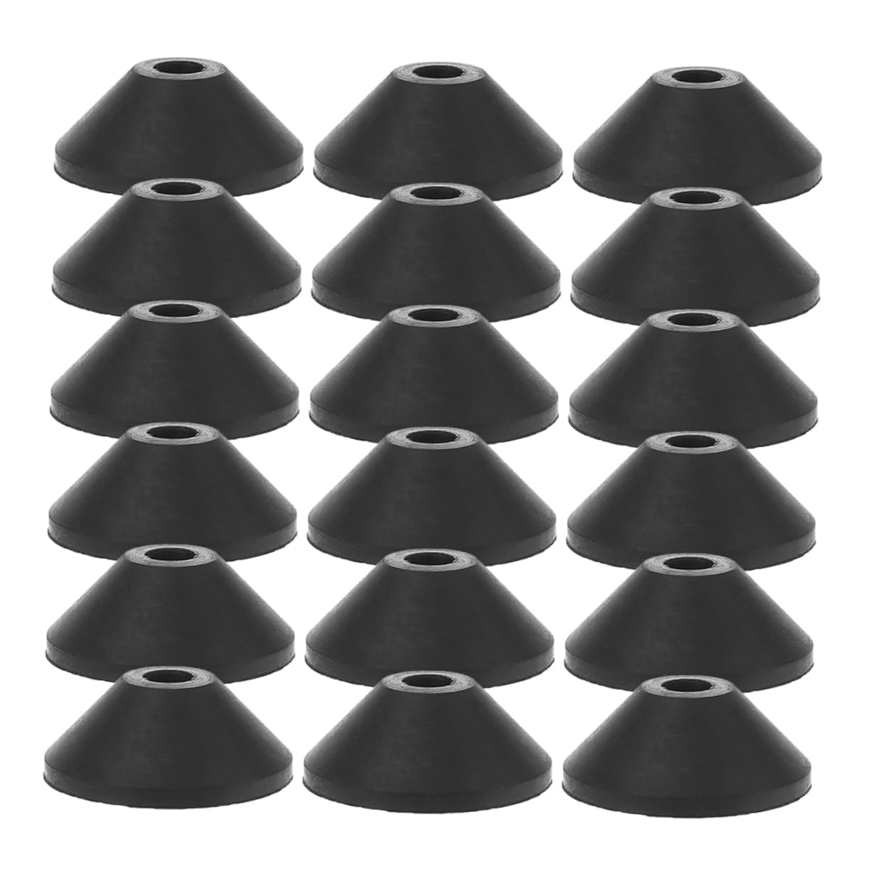 jojofuny 150pièces Rondelles Caoutchouc Pour Vis De Toilette Joints Étanches Coniques Caoutchouc Pour Réservoirs Eau Remplacement Et Facile à Installer