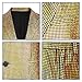 Nawgut Sequin Blazer Metallic Slim Suit 2 Piece Set Disco Prom Shiny Outfit Wedding Party Banquet Fashion Jacket Pant for Mens Adult-Small