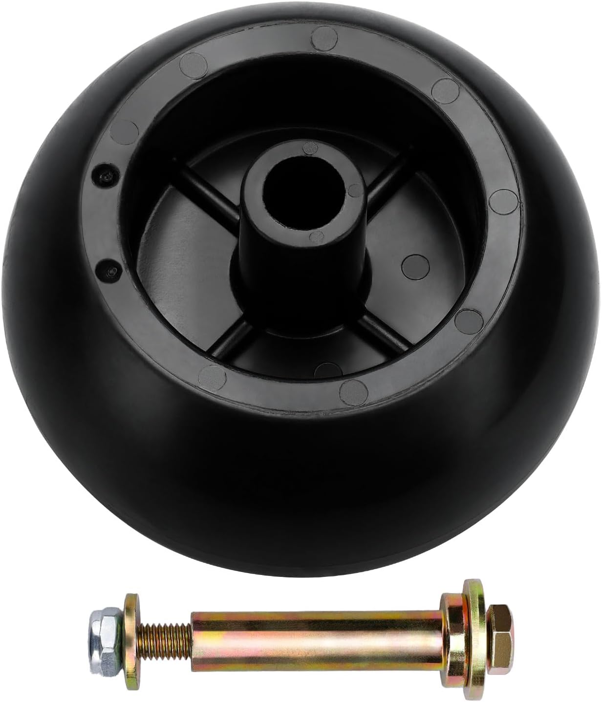 Mower Anti Scalp Deck Wheel Kit Compatible with Bad Boy 022-5234-98 Toro 1-603299 68-2730 Kubota K5351-42110 K5371-42110 Husqvarna 5391026-43 Lawn-Boy 1-603299 68-2730 & Many Bore 5/8" Wheel Size