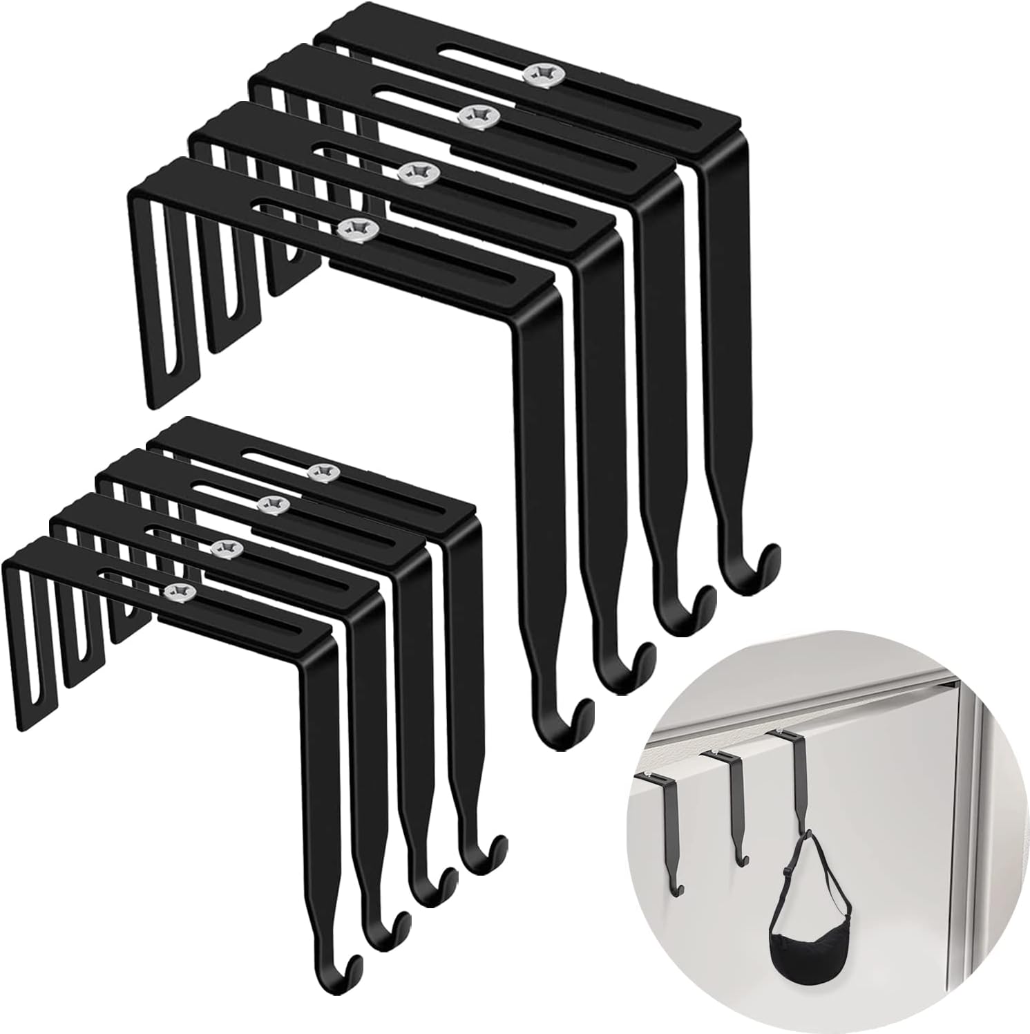 Jctinutl Adjustable Cubicle Universal Partition Hanger Set