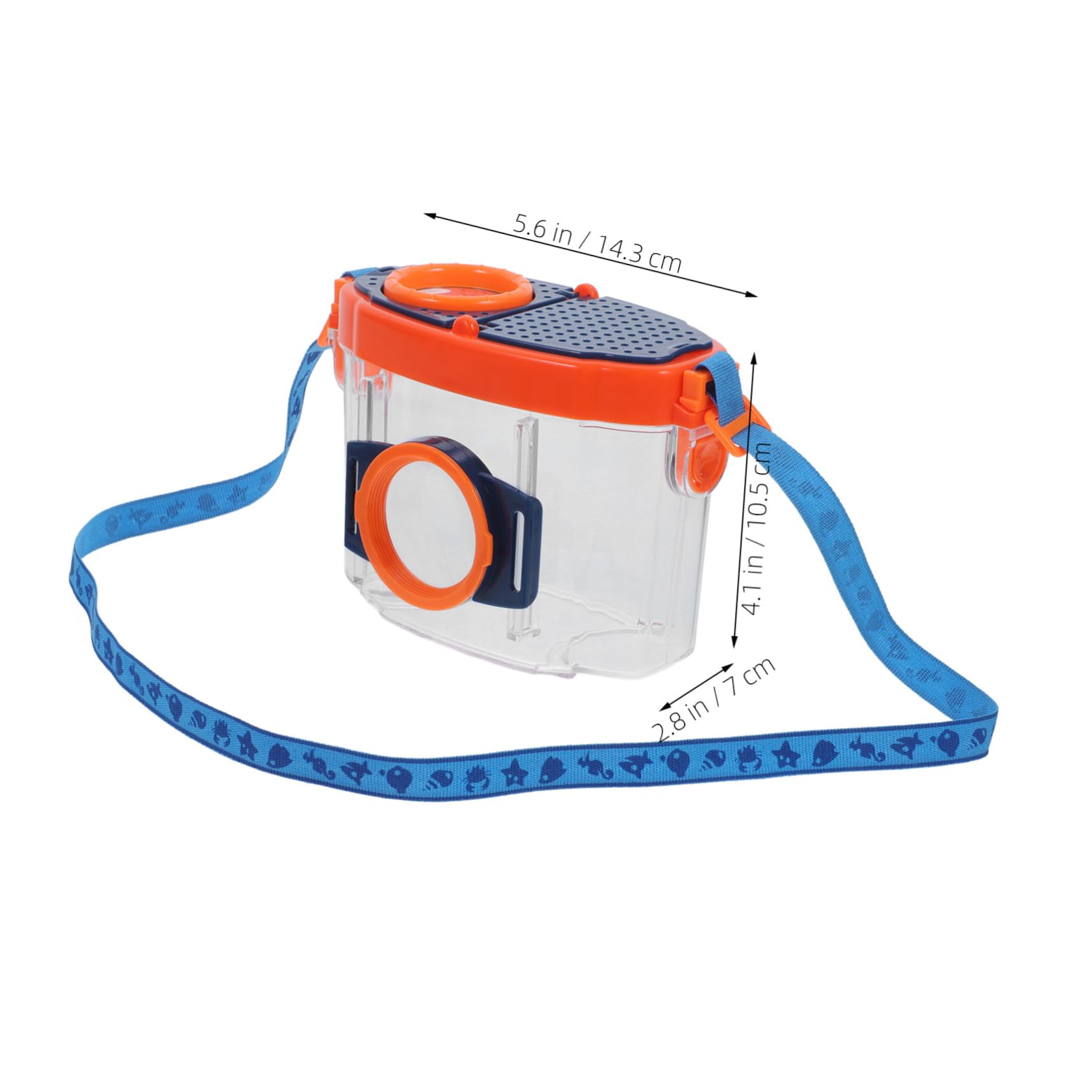 Toddmomy 1 Set Cute Magnifier Box for Transparent Observation Viewer and Exploration Versatile Cage for Collecting Specimens Fun Science Learning Tool