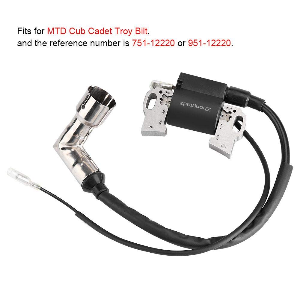 Bobina D'Accensione Naroote – Ricambio Aftermarket Per Cub Cadet Troy-Bilt, Sostituisce 751-12220 E 951-12220