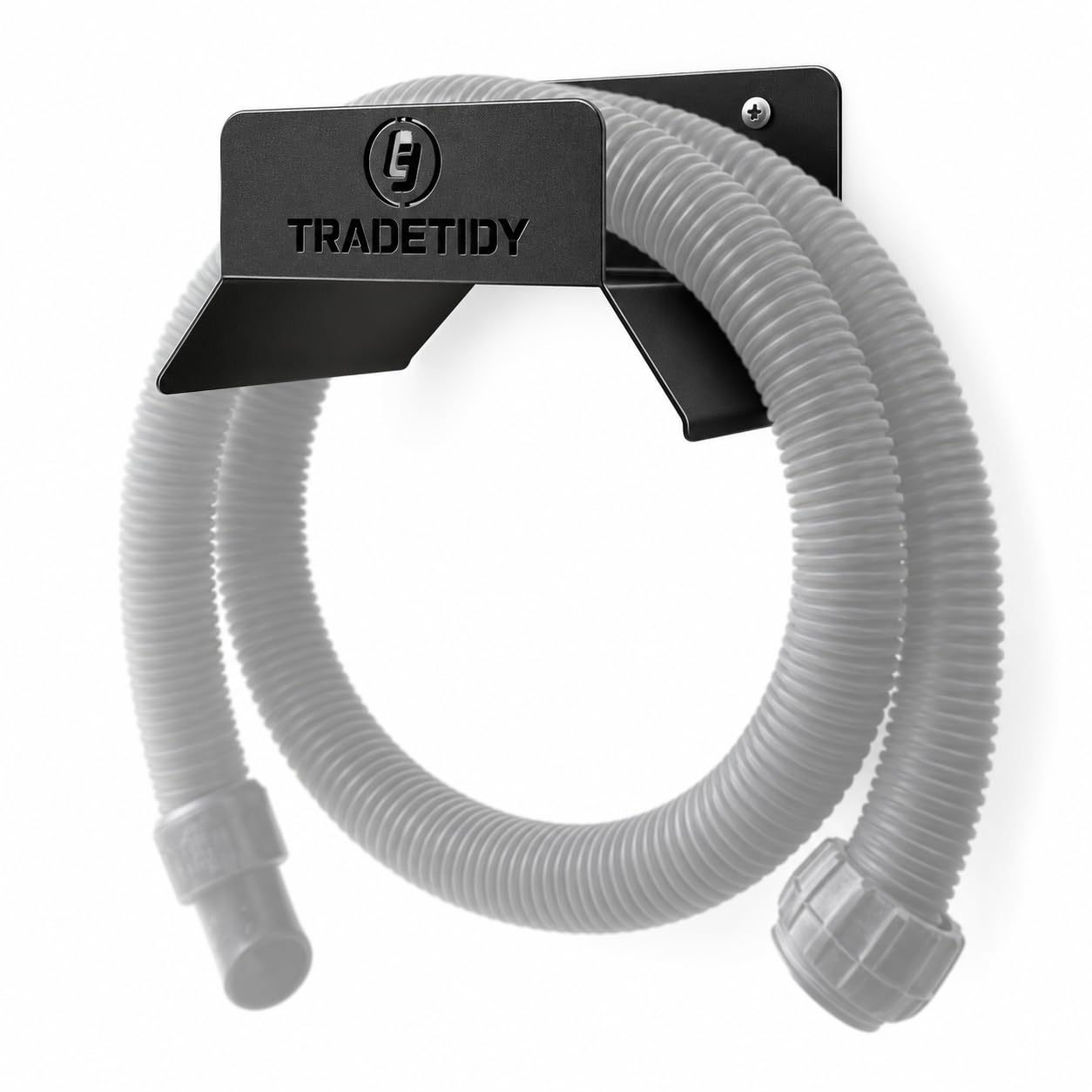 Tradetidy Extra Large Hose Holder - Ideal for Vans, Garages, Workshops - Made from Steel (Black)