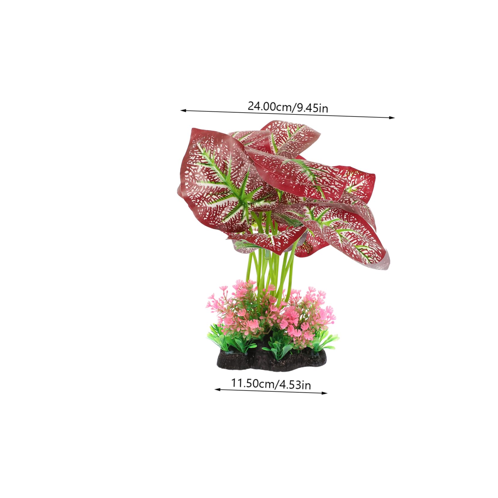 Yardwe 2stücke Künstliche Wasserpflanzen Für Aquarien Dekoration Pflegeleichte Aquarienpflanzen Aus Kunststoff Für Fischbecken Und Aquarienlandschaft Simulation Pflanzen Für