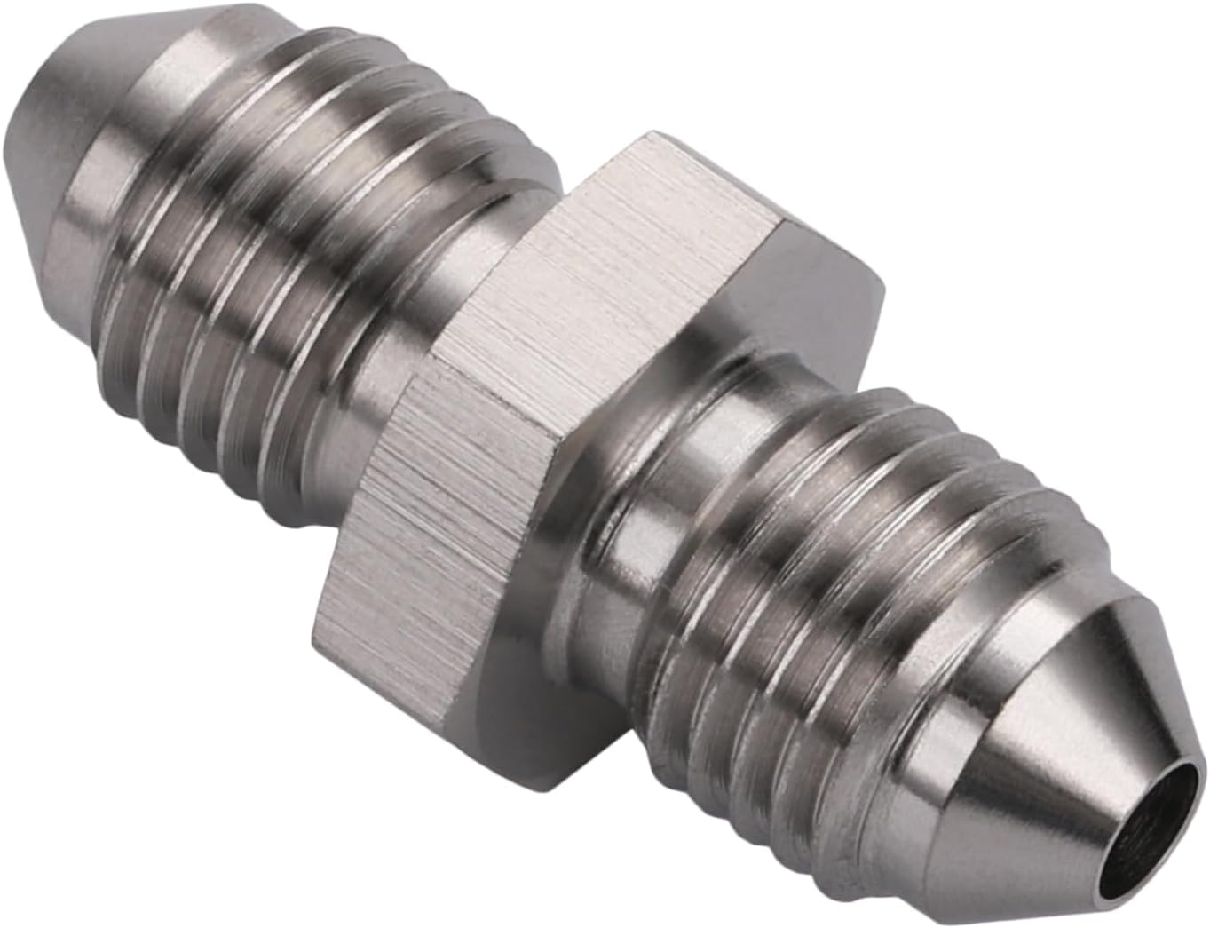 3AN Male to 3AN Male Stainless Steel Brake Clutch Fuel Oil Fitting Adapter Coupler