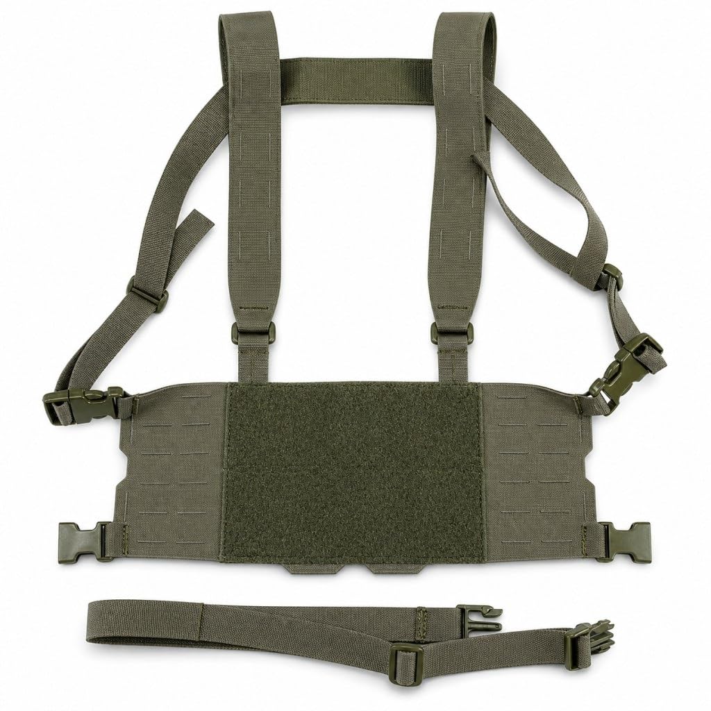 Arnés modular ultraligero Molle para el pecho ajustable para exteriores