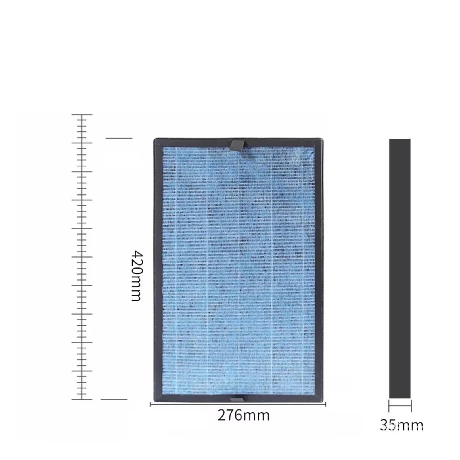 Elemento Filtrante Composito A Carbone Attivo, Compatibile Con Haier, Adatto Al Purificatore D'aria KJ200F-A180A, Intrappola Gli Odori Domestici Quotidiani