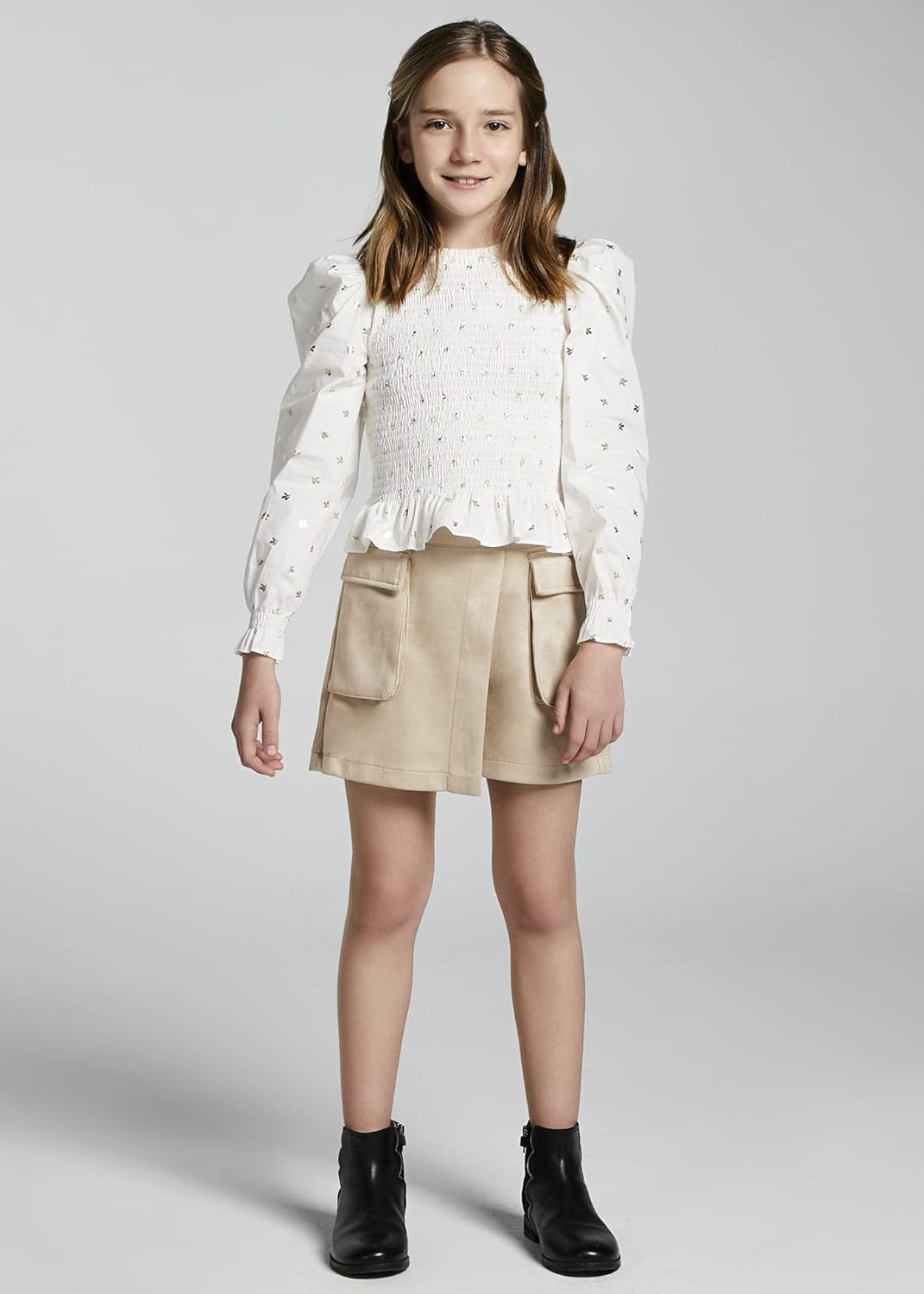 Mayoral Skort with Pockets for Girls TapicoA