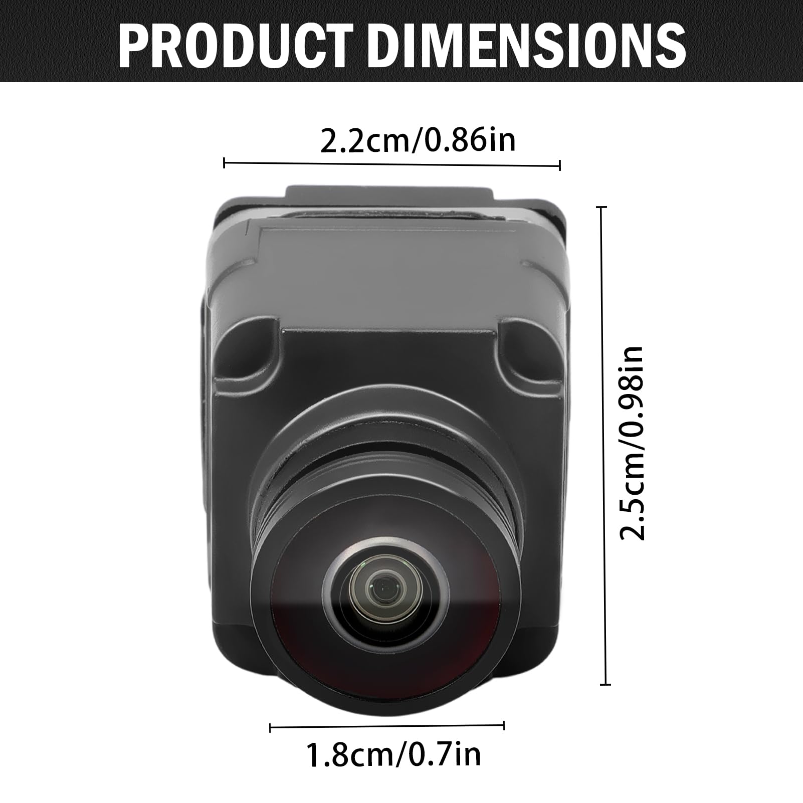 Caméra de recul Surround Camera Mirror Compatible avec A6 A7 A8 Q7 RS6 RS7 7L 7P6980551C 7P6980551B 7P6980551A