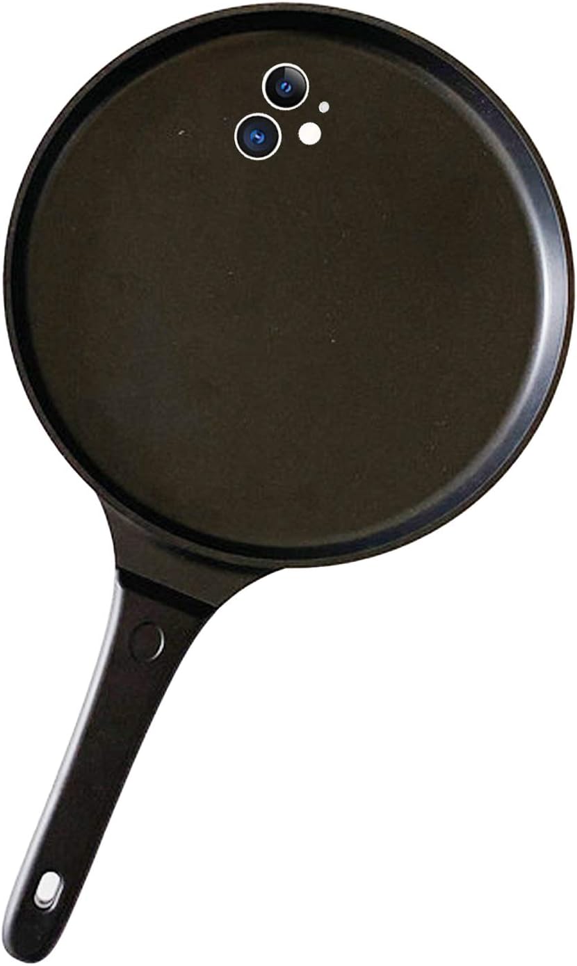 Case for iPhone 12 / iPhone 11/11 Pro Max, Creative Frying Pan Phone