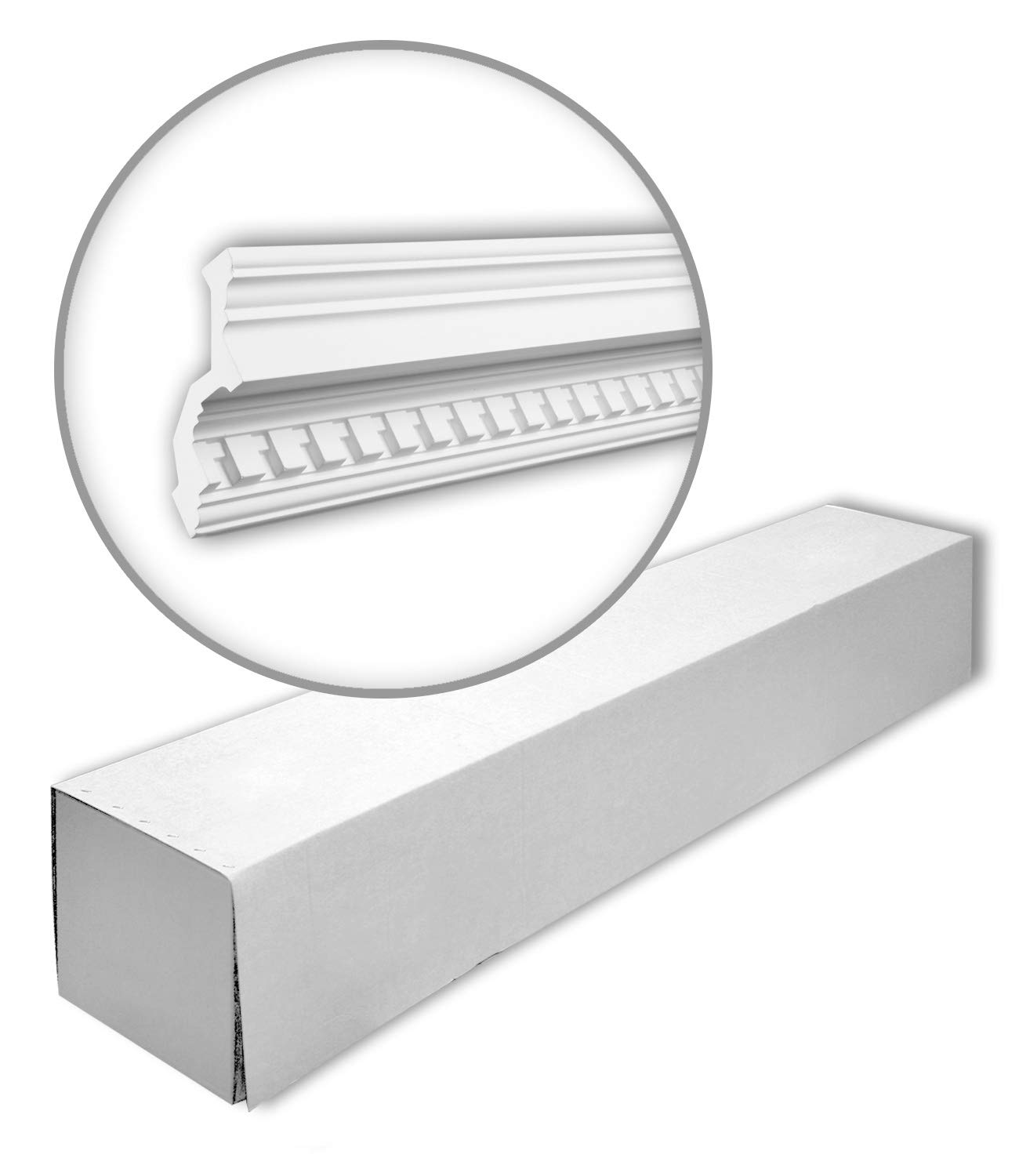 Corniches Profhome 150111 en mousse de polyuréthane rigide 12m