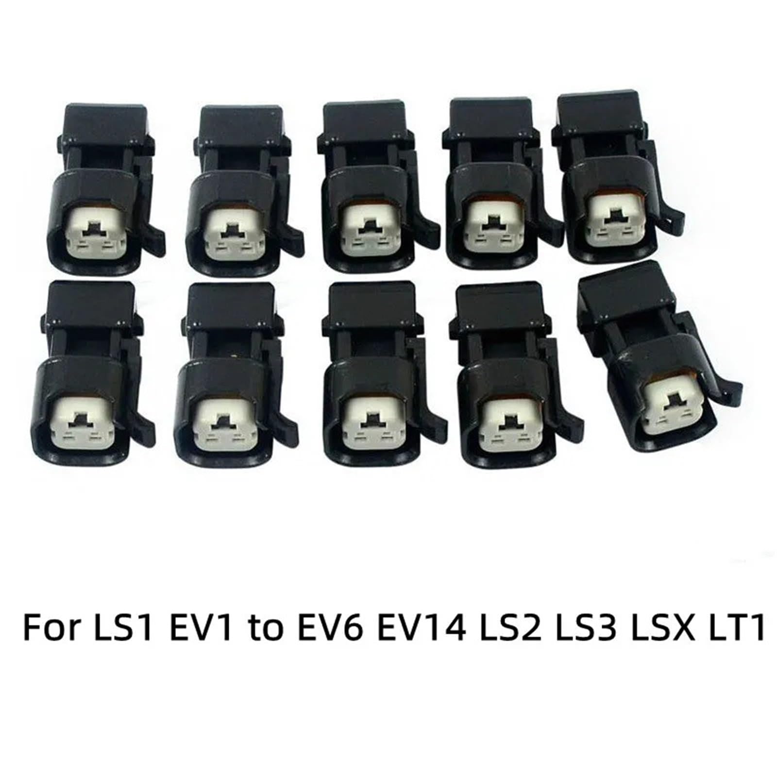 Fuel Injector Pasuje do LS1 EV1 do EV6 EV14 LS2 LS3 LSX LT1 Adapter złącza wtryskiwacza paliwa ILOŚĆ 10 Wtryskiwacze paliwa samochodowego
