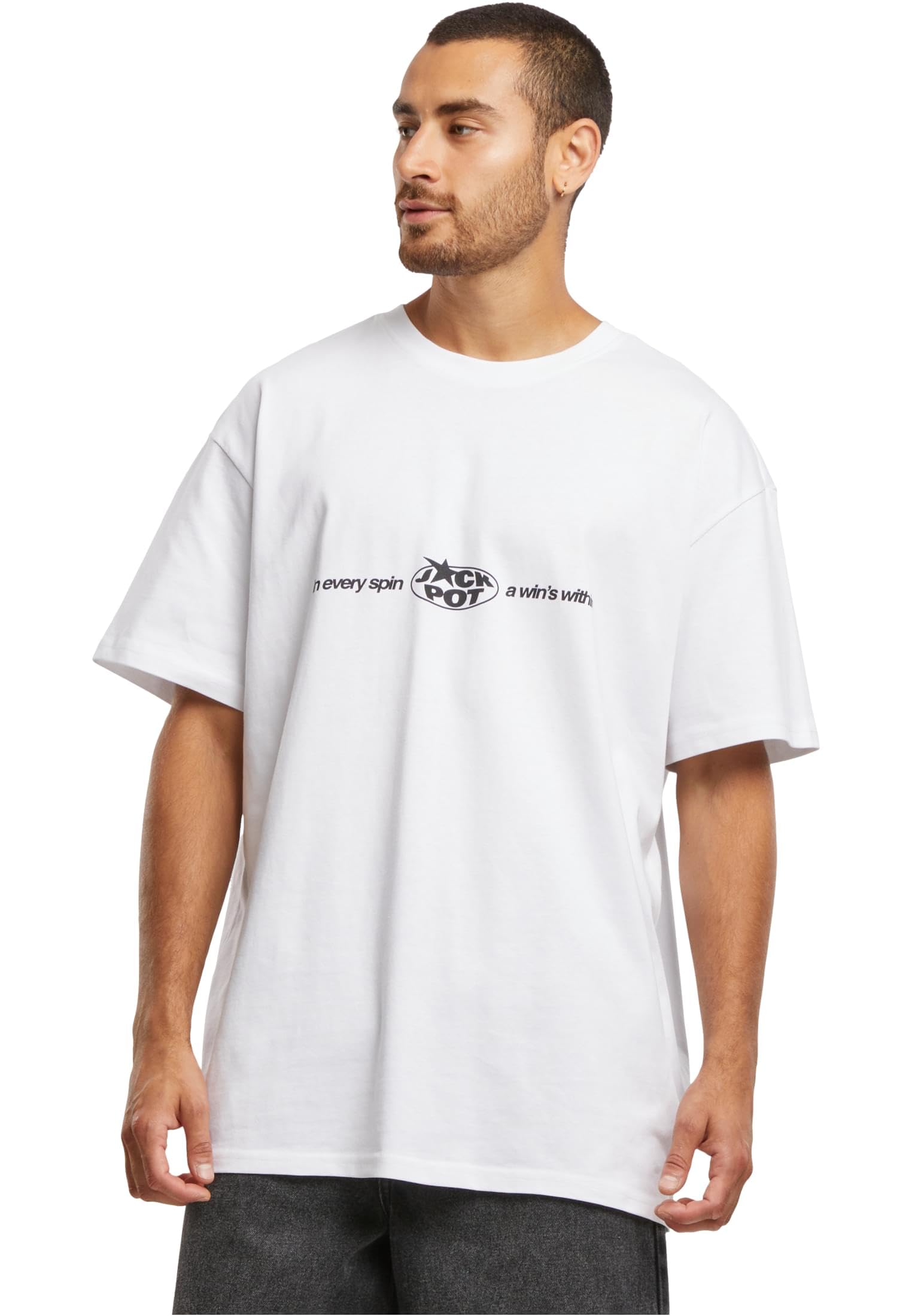 Mister Tee Men's T-Shirt, White, S