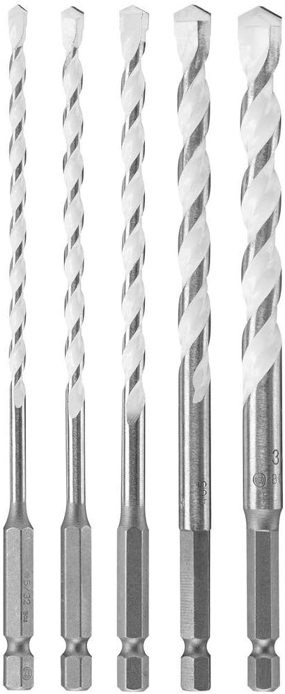 BoschROBERT TOOL GROUP MP500T Drill Bit Set, 5 Piece