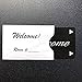 Hospitality Source Welcome Magnetic Hotel Room Keys. Case of 500. Works with All LOCO Lock Systems
