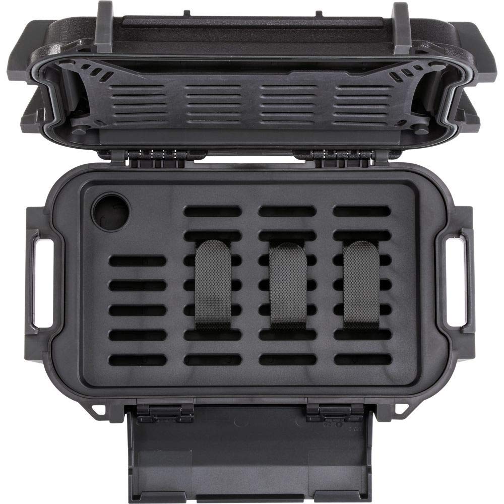 PELI Caja menuda Extra Resistente a los Impactos para la protección de pertenencias personales en el Trabajo o Actividades al Aire Libre