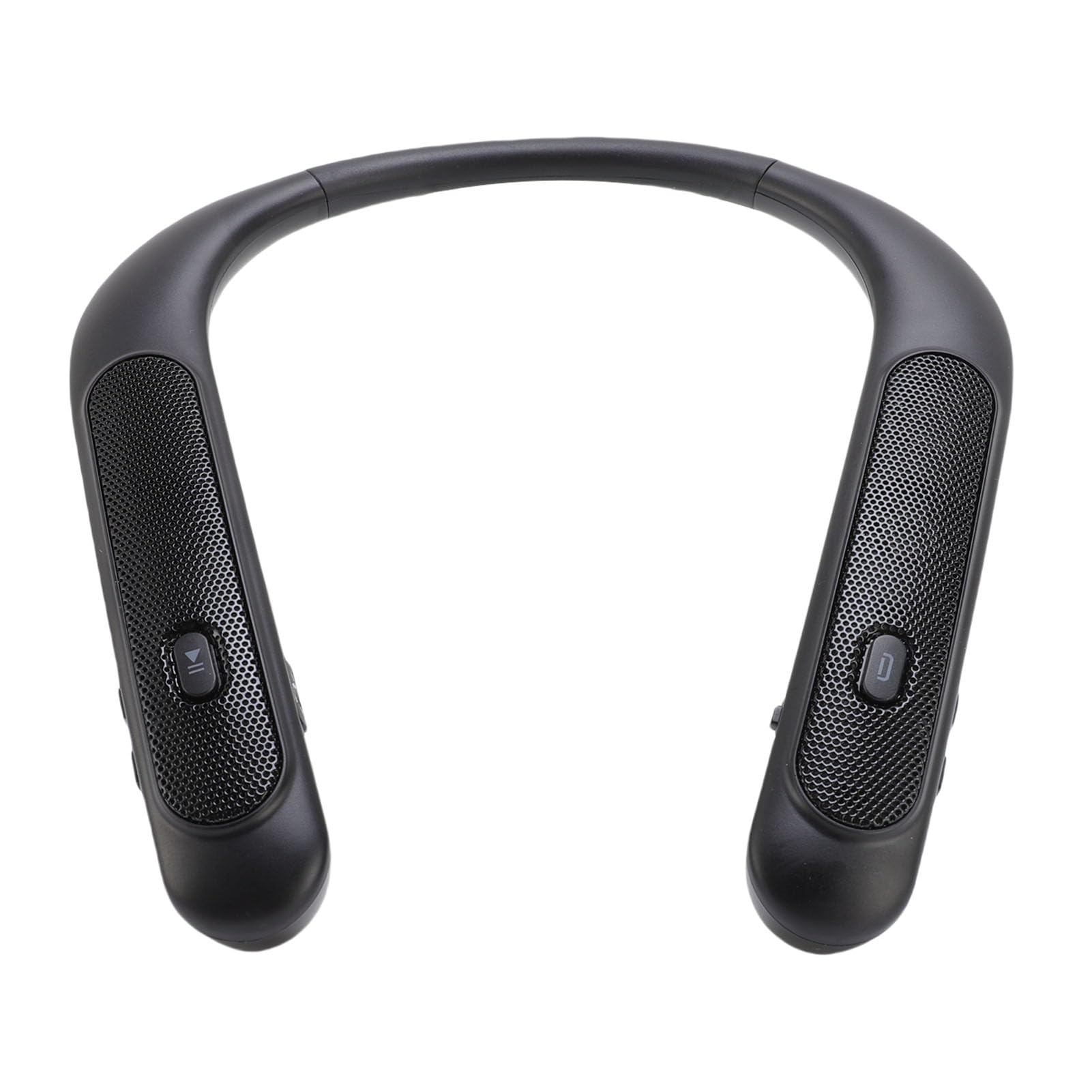 Altavoz Inalámbrico con Banda para el Cuello, Sonido Estéreo 3D Recargable, Tiempo de Reproducción de 12 Horas, Liviano 90 G, Resistente Al Agua IPX4, Micrófono Incorporado, Parlantes 5Wx4,