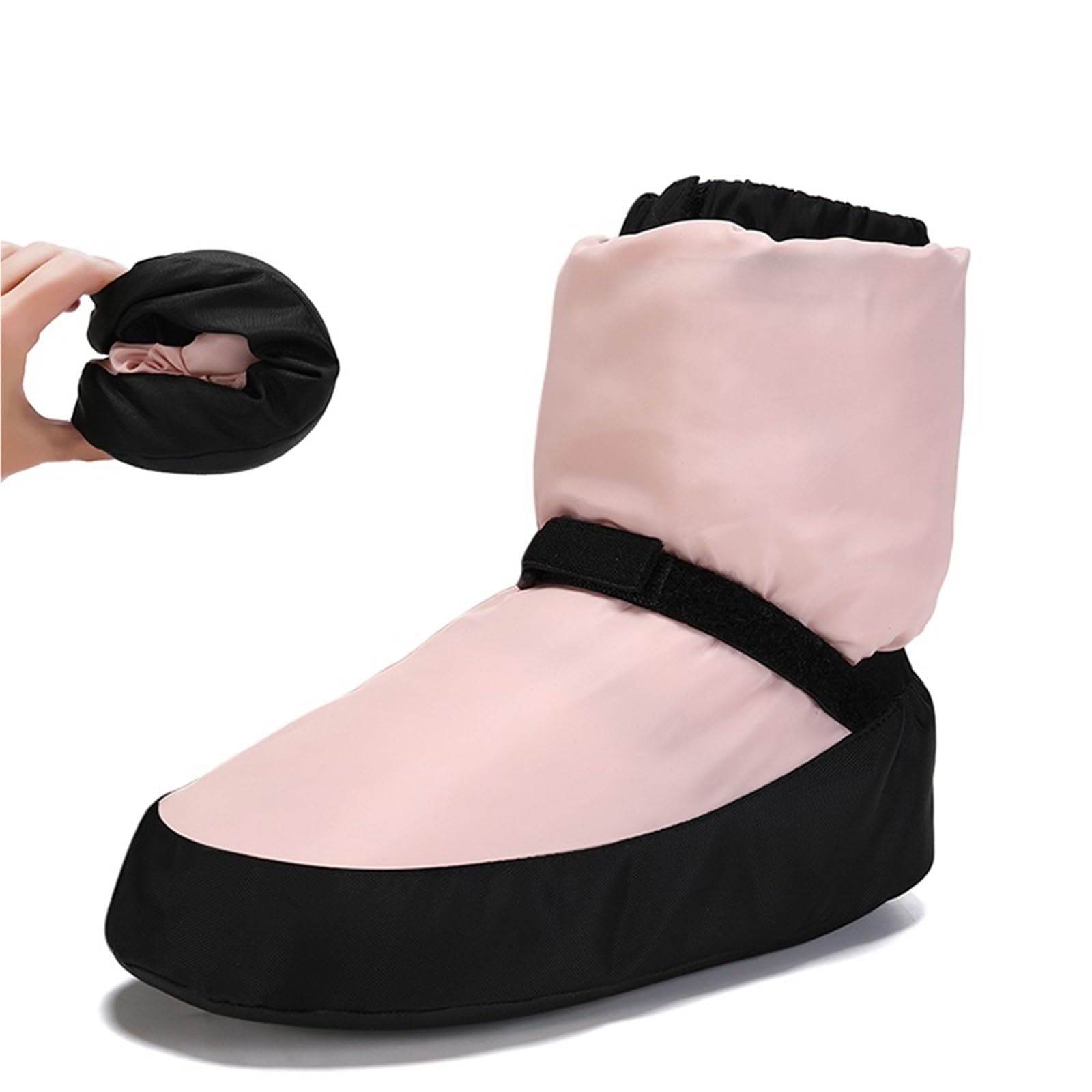 Zapatillas de ballet invierno for mujeres, niñas y jóvenes, ideales for la danza nacional. Botas algodón antideslizantes cálidas for ejercicios Para Entrenamiento de Danza en Invierno