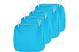 NettyPro® 24x24 Outdoor Cushion Covers – Peacock Glamour, Elegance, and Protection for Your Patio Furniture