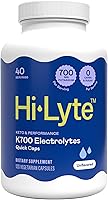 Vista 1 de Hi-Lyte Keto & Performance K700 Electrolitos Sin Sabor Cápsulas Rápidas, 40 Porciones