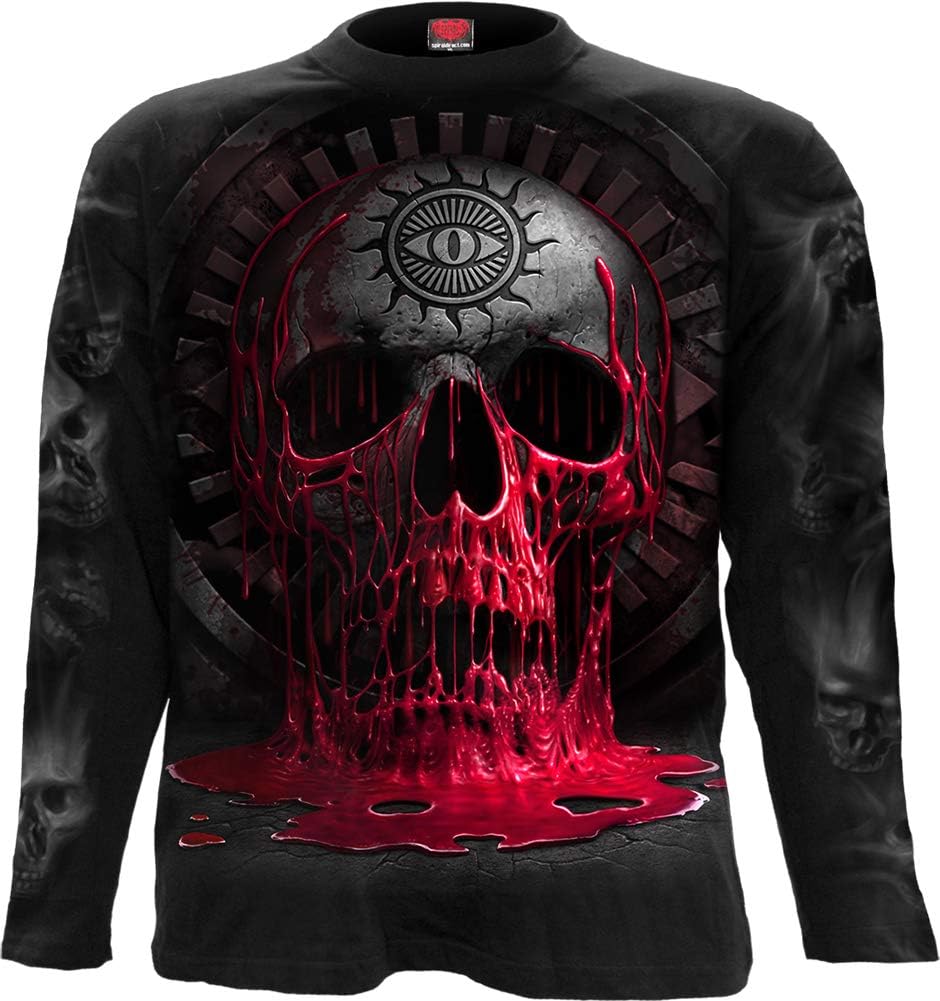Spiral - Bleeding Souls - Longsleeve T-Shirt Black - M