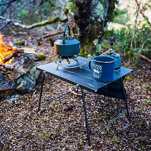 Travel Bird Portable Camping Table Mesa de Camping Plegable de Aluminio Ultraligera miniatura 2