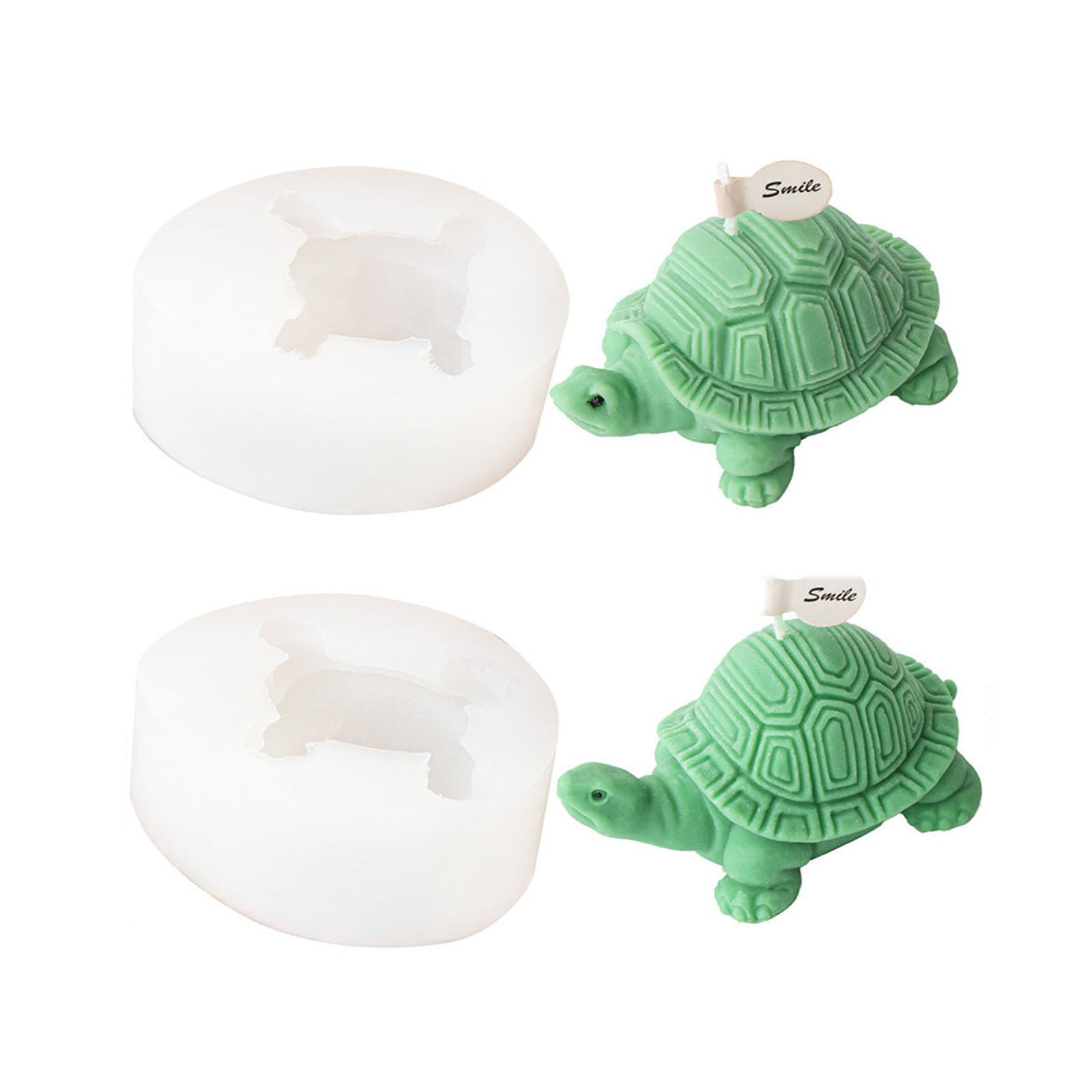 Stampi In Silicone A Forma Di Coniglio Con Occhi Chiusi – Per Candele Pasquali, Resina, Sapone E Cioccolato, Decorazioni 3D - 5